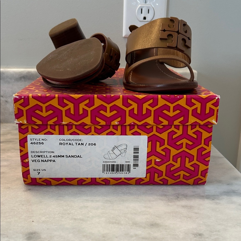 Tory Burch Royal Tan Sandals